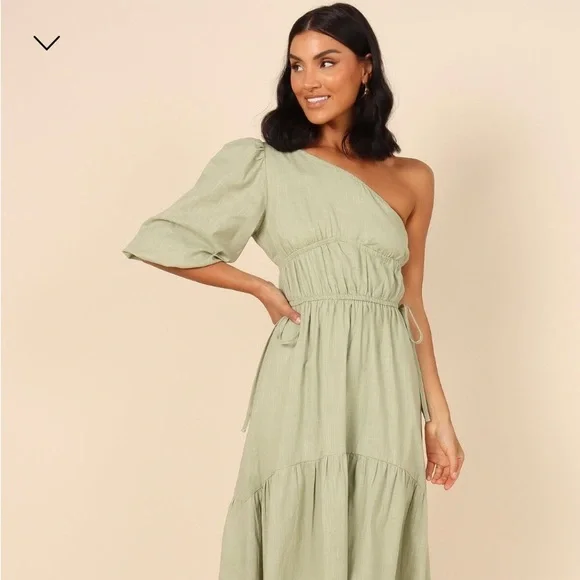 petal and pup linen dress Petal and Pup Women's Arnika Midi Dress